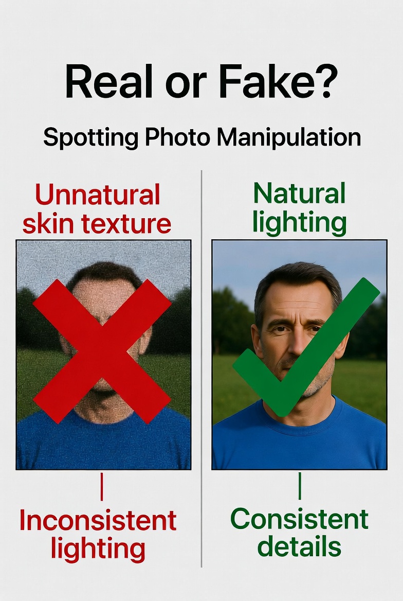 Real or Fake? Spotting Photo Manipulation