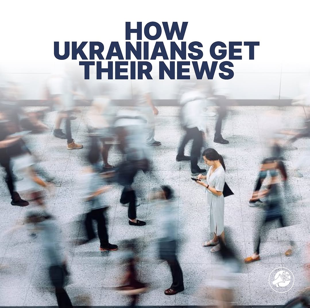 How Ukrainians Get Their News",