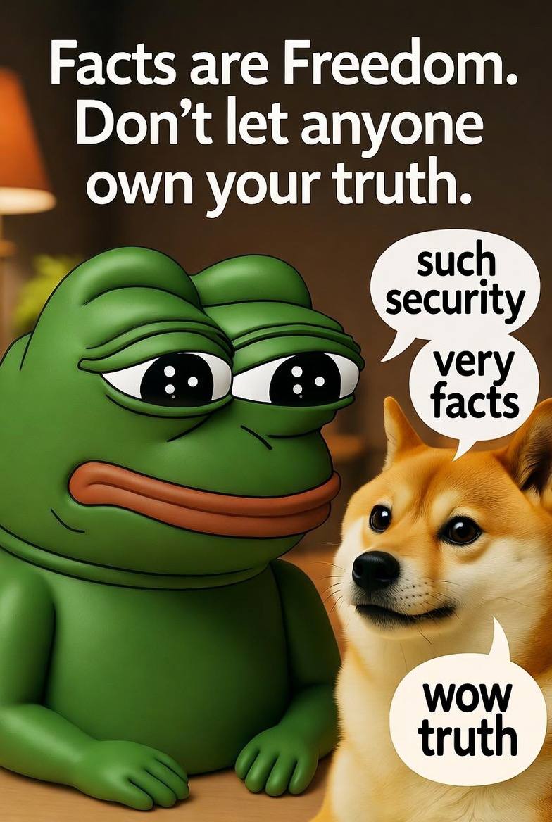 Facts Are Freedom Information Literacy Poster