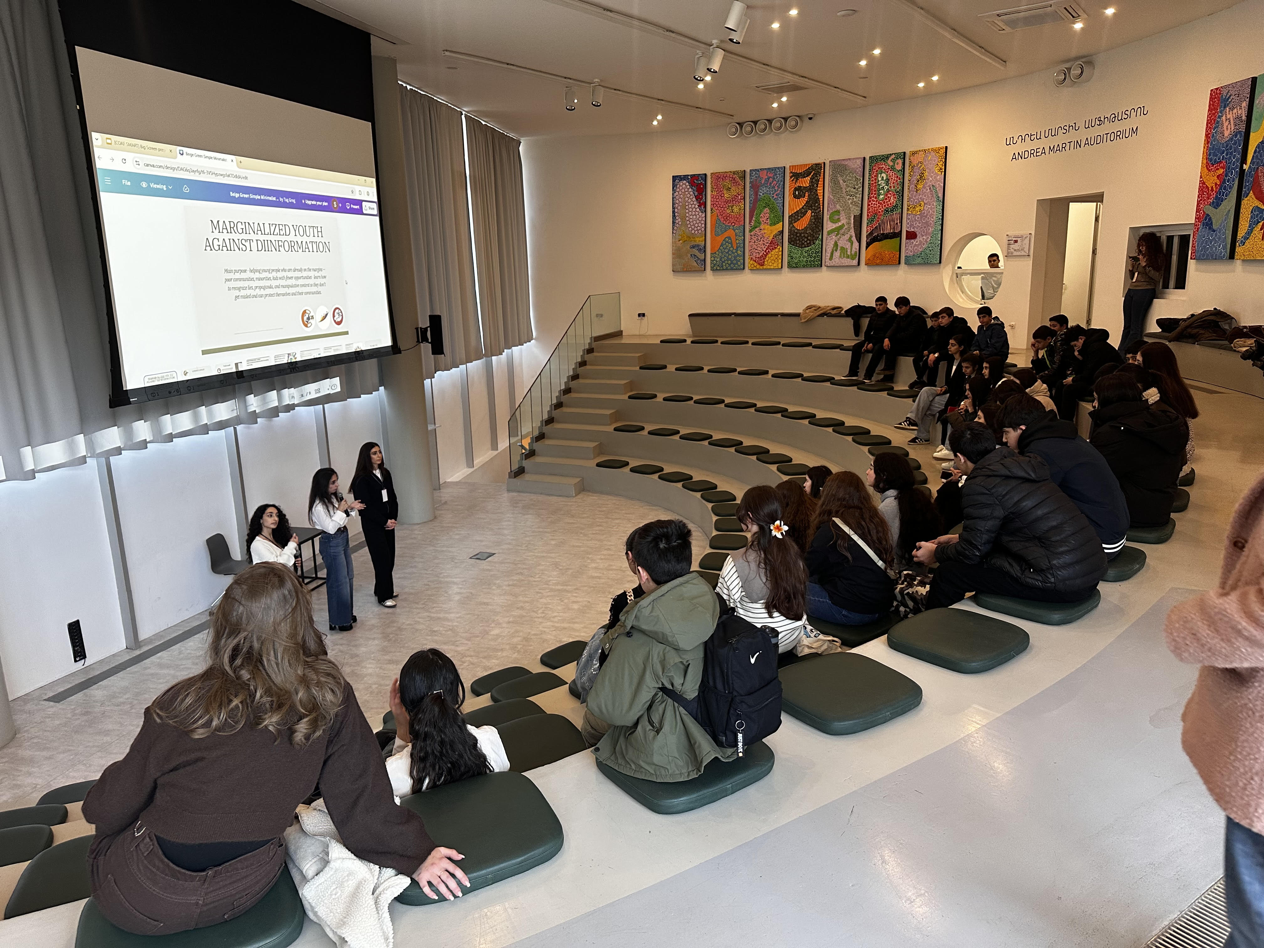 Workshop in Chkalov, Armenia